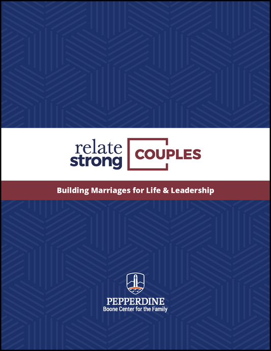 LEADER GUIDE - RelateStrong for Couples (English)