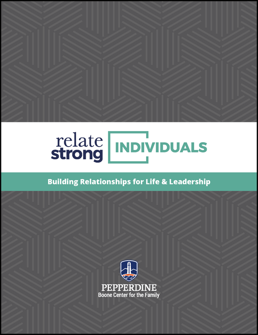 PARTICIPANT GUIDE - RelateStrong for Individuals (English)