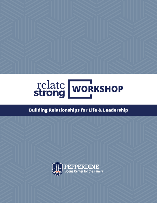 WORKBOOK - RelateStrong | Workshop (English)