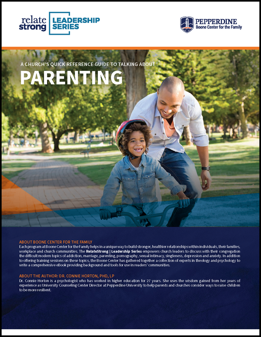 QUICK REFERENCE GUIDE - Talking about Parenting