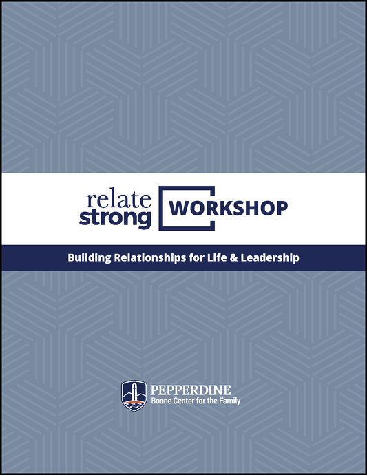 WORKBOOK - RelateStrong | Workshop (English)