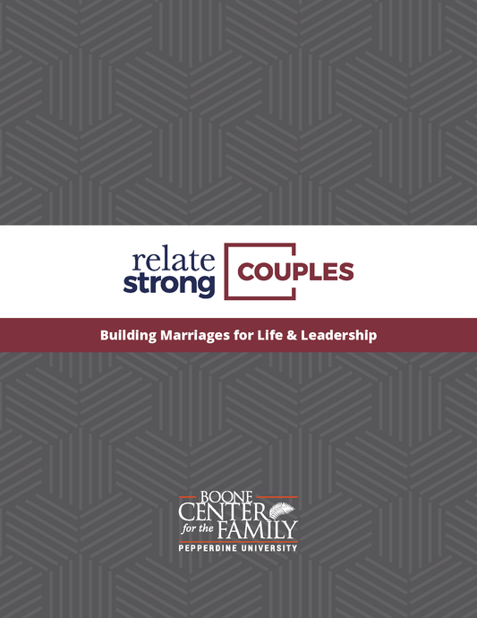 PARTICIPANT GUIDE - RelateStrong for Couples (English)