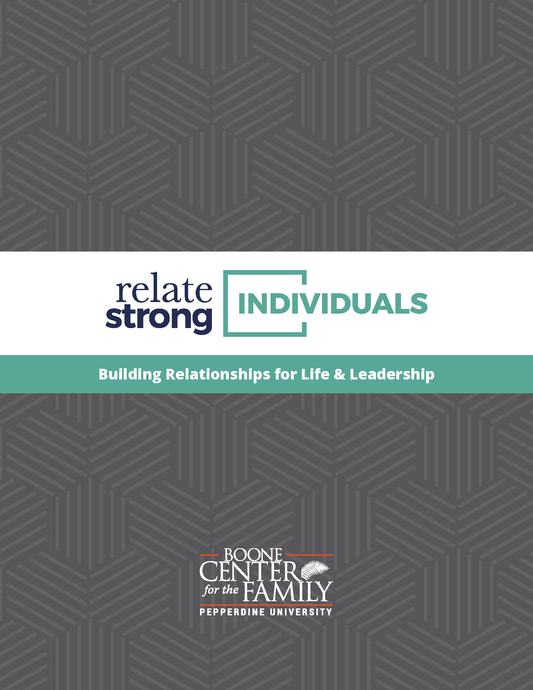 PARTICIPANT GUIDE - RelateStrong for Individuals (English)